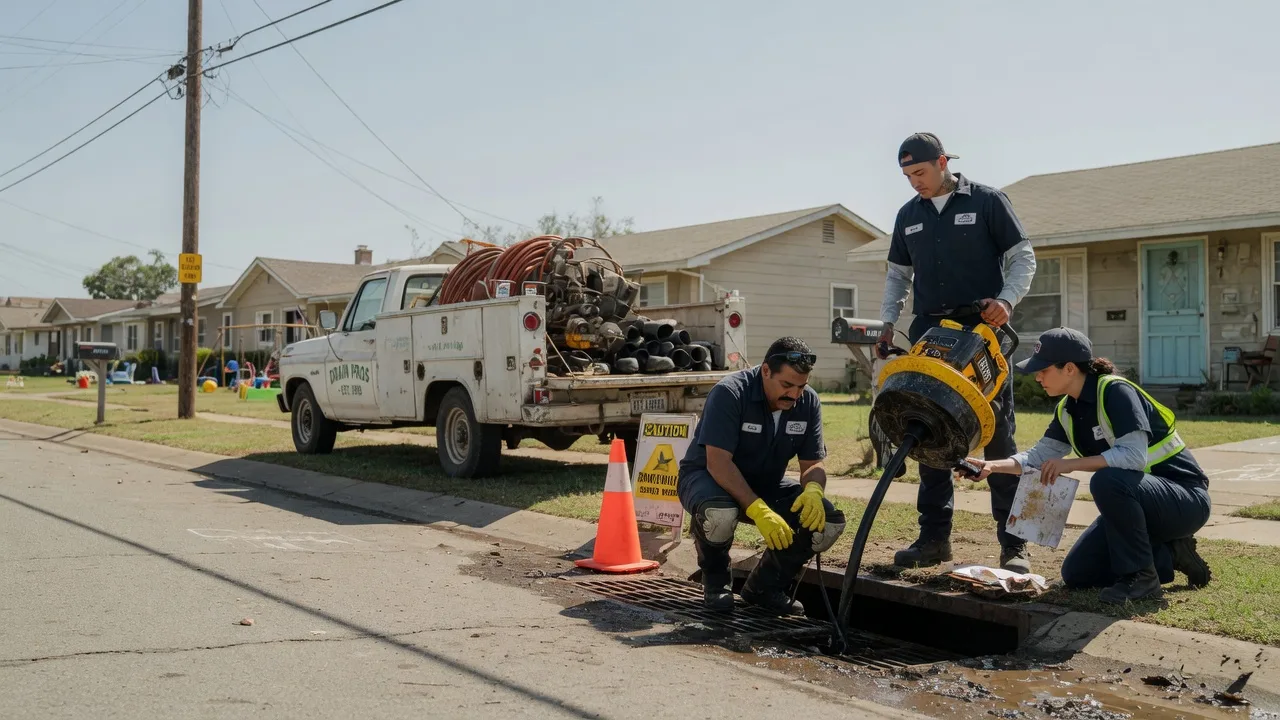 Drain Cleaning in Six Mile, SC near me